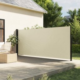 Copertina laterala retractabila, crem, 160x300 cm GartenMobel Dekor