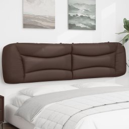 Perna pentru tablie pat, maro, 200 cm, piele artificiala GartenMobel Dekor