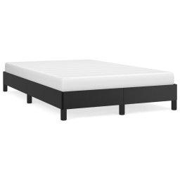 Cadru de pat, negru, 120x190 cm, piele ecologica GartenMobel Dekor