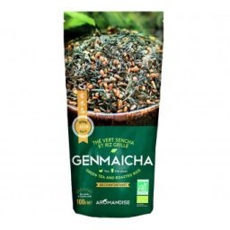 Ceai verde cu orez genmaicha bio 100g Aromandise