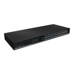 Switch 24 porturi PoE, 2 porturi Gigabit uplink - UTEPO SF26P-LM