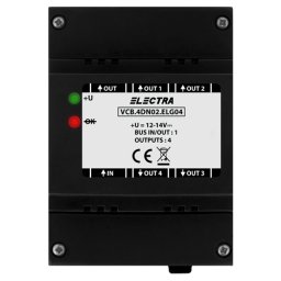 Doza derivatie video, 4 iesiri SMART - ELECTRA VCB.4DN02.ELG04