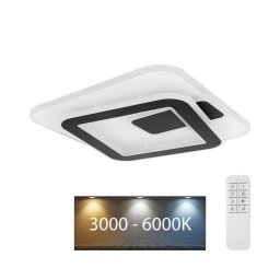 Plafonieră LED dimabilă Globo 48435-36 RODAN LED/36W/230V + telecomandă