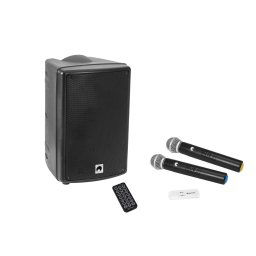 Omnitronic WMAS-08BT MK2 wireless PA system + UWM-2HH USB Wireless mic set