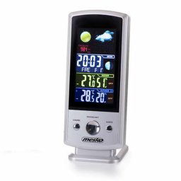 Statie meteo Mesko MS 1177, termometru interior-exterior, ceas, alarma