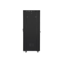 Rack Lanberg FF01-6837-12BL, 19inch, 37U, 600x800mm, Negru