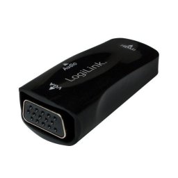 Adaptor LOGILINK CV0108, HDMI - VGA, Full HD/30 Hz, Negru