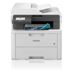 Multifunctional Laser Color Brother DCP-L3555CDW, Alb