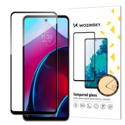 Sticlă securizată Wozinsky Full Glue pentru Motorola Moto G Stylus 2022, ecran complet, 9H, cu ramă neagră