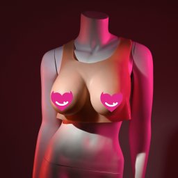 Gender X Undergarments Plate D-Cup Light