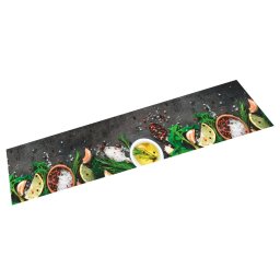 Covor de bucatarie lavabil Spices, 60x300 cm, catifea GartenMobel Dekor