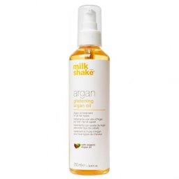 Ulei tratament pentru par cu ulei de argan stralucitor Milk Shake Argan Oil Glistening, 250 ml