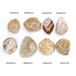 Agata Enhydro Minerala Naturala Rulata - ( XXL) - 1 Buc