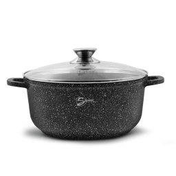 Oala cu capac din aluminiu turnat, 26x12 cm, 5.5L, TOL26-OC, Toledo Line