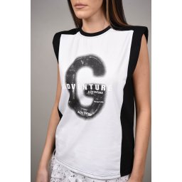 TRICOU CU PERNITE LA UMAR GIOIA TALIE UNICA Negru