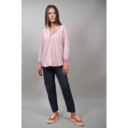 CAMASA OXFORD IN DUNGI COLORATE CELESTEZZO Violet S-M