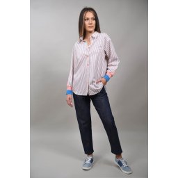 CAMASA OXFORD IN DUNGI COLORATE CELESTEZZO Roz S-M