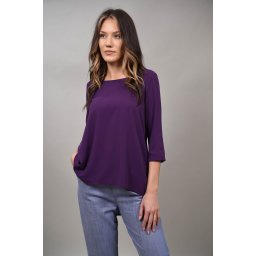 BLUZA CU MANECA 3/4 QUINTILIA M Violet