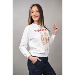 HANORAC SPORT TENISI CU SIRET SARDO Alb M-L
