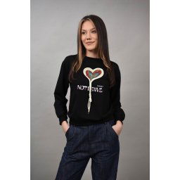 HANORAC SPORT HEART NEBULA Negru L-XL