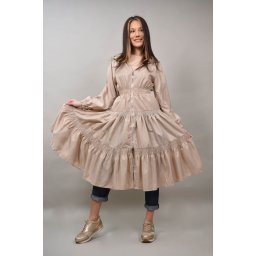 GEACA LUNGA FOITA TIP ROCHIE BRILLANZA S Bej Deschis