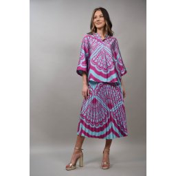BLUZA CU MANECA 3/4 STELLATOZZO TALIE UNICA Turcoaz