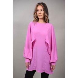 BLUZA CU MANECA LUNGA CUT OUT CELLESE Roz S-M