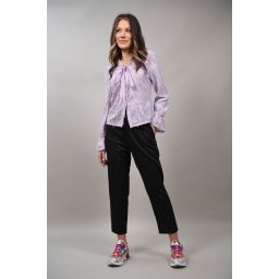 PANTALONI STIL BARBATESC CU DUNGI CAMINO TALIE UNICA Negru