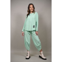 PANTALONI SPORT 3/4 FOGGIA TALIE UNICA Verde Menta