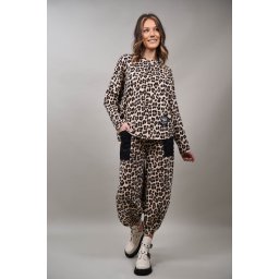 BLUZA MANECA ANIMAL PRINT FLORENTA TALIE UNICA Animal Print