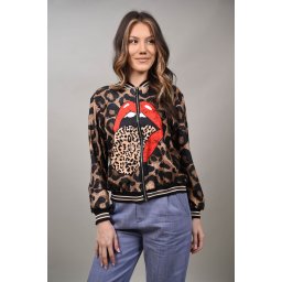 GEACA AVIATOR ANIMAL PRINT ARIA S-M Maro