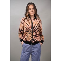 GEACA AVIATOR CU IMPRIMEU TIE DYE MULTICOLORA ERNICA S-M Maro