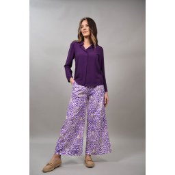 BLUZA CU GULER MAO ARAZZO Violet XS-S