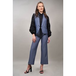 VESTA SIMPLA FARA NASTURI LUSSUOSA TALIE UNICA Denim