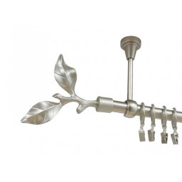 Galerie simpla prindere tavan galaz 19 mm crom mat