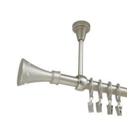 Galerie simpla prindere tavan carter 19 mm crom mat
