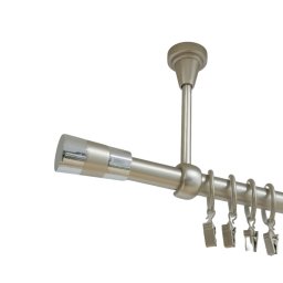 Galerie simpla prindere tavan valeo 19 mm crom mat