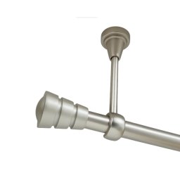 Galerie simpla prindere tavan fara inele corso 19 mm crom mat