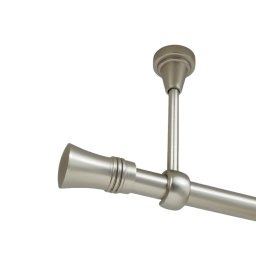 Galerie simpla prindere tavan fara inele capri 19 mm crom mat