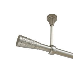 Galerie simpla prindere tavan fara inele sevilla 19 mm crom mat