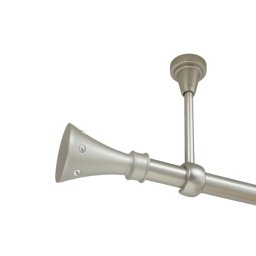 Galerie simpla prindere tavan fara inele carter 19 mm crom mat