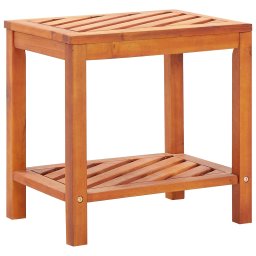Masa laterala, 45x33x45 cm, lemn masiv de salcam GartenMobel Dekor