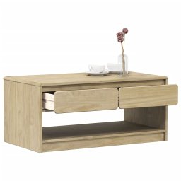 Masuta de cafea "SAUDA", stejar, 99x55x45 cm, lemn masiv de pin GartenMobel Dekor