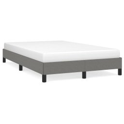 Cadru de pat, gri închis, 120x190 cm, material textil GartenMobel Dekor