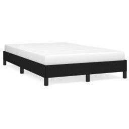 Cadru de pat, negru, 120x190 cm, material textil GartenMobel Dekor