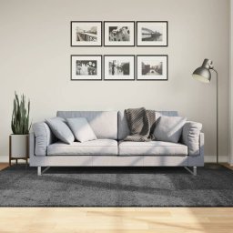Covor „OVIEDO”, fire scurte, antracit, 160x230 cm GartenMobel Dekor
