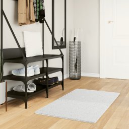 Covor „OVIEDO”, fire scurte, gri, 60x110 cm GartenMobel Dekor