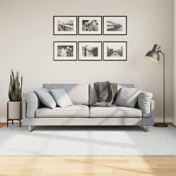 Covor „OVIEDO”, fire scurte, gri, 160x230 cm GartenMobel Dekor