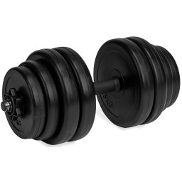 Gantera reglabila vinil Virtufit 1 x 15 Kg