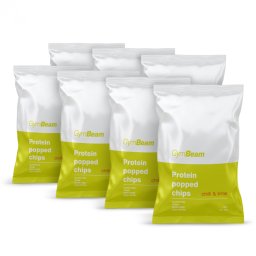 GymBeam Chipsuri proteice 7 x 40 g chilli și lime